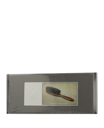 Acca Kappa Brushes Parigina Hair Brush - Ebony Wood - White Natural Bristles