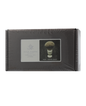 Acca Kappa Men's Grooming Shaving Brush - High Quality Resin - Ivory Color - Pure Badger - Small