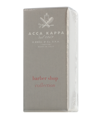 Acca Kappa Men's Grooming Shaving Brush - Natural Style - Synthetic Fibers Black