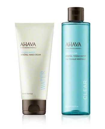 AHAVA Time to Clear Set mit Mineral Toning Water