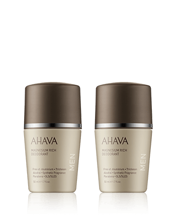AHAVA Time to Energize Set mit 2x Magnesium Rich Deodorant