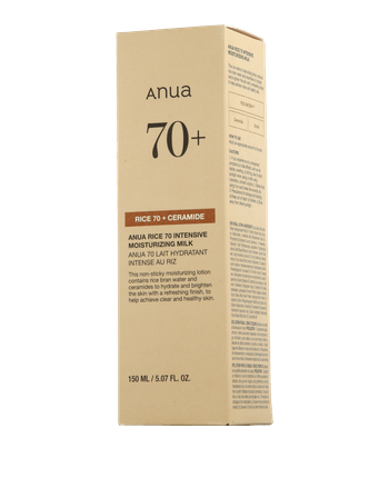 Anua Rice 70 Plus Ceramide Moisturizing Milk (150 ml) — product photo