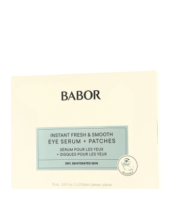 Babor Doctor Babor Hydration Instant Fresh & Smooth Eye Serum + Patches (15 ml + 2 Stück)