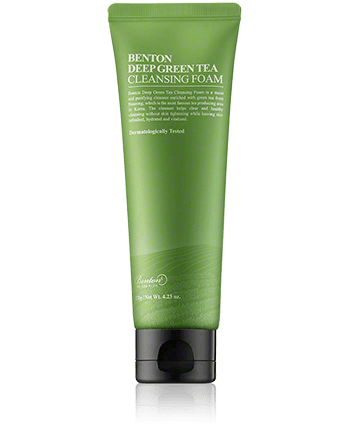 Benton Deep Green Tea Cleansing Foam (120 g)