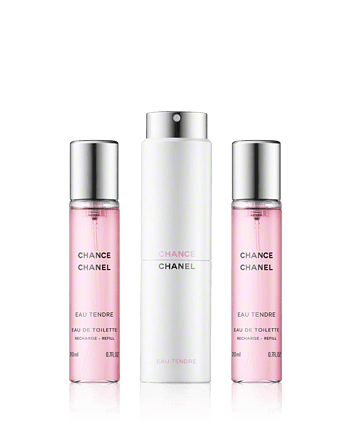 Chanel Chance Eau Tendre EdT Taschenspray (nachfüllbar) (3 x 20 ml)