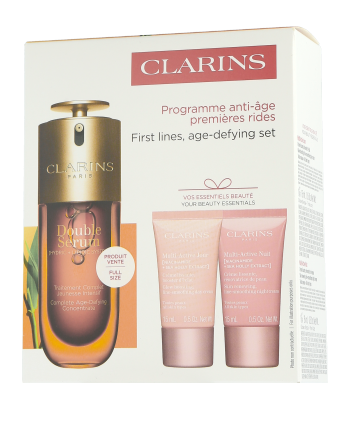 Clarins Double Serum Set mit Age-Defying Concentrate & Multi-Active Crème