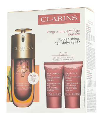 Clarins Double Serum Set mit Age-Defying Concentrate & Multi-Intensiv Crème