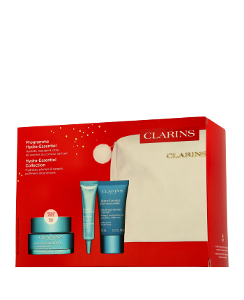Clarins Hydra-Essentiel Set mit Crème Désaltérante & Soin de Nuit Repulpant