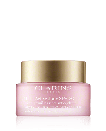 Clarins Multi-Active Jour SPF 20 Crème Premières Rides Antioxydante toutes peaux (50 ml)