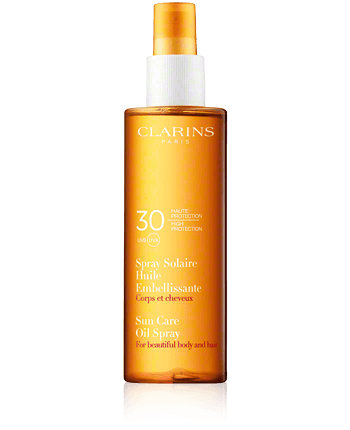 clarins spray solaire huile embellissante 30 clarins spray solaire huile embellissante 30