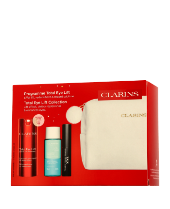 Clarins Total Eye Set mit Démaquillant Express Yeux und Wonder Volume Mascara XXL