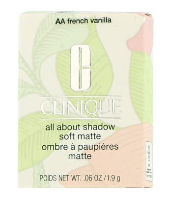 Clinique All About Shadow Soft Matte AA French Vanilla (1,9 g)