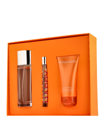 Clinique Happy 50 ml EdP Set mit Body Cream & Mini EdP