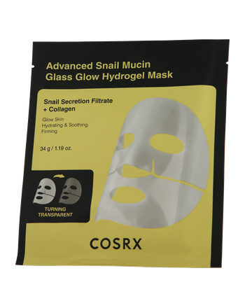 COSRX Advanced Snail Mucin Glass Glow Hydrogel-Mask (34 g): Produktbild