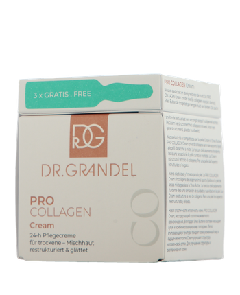 Dr. Grandel Pro Collagen Cream + Collagen Boost Ampullen (50 ml + 3x 3 ml): Produktbild