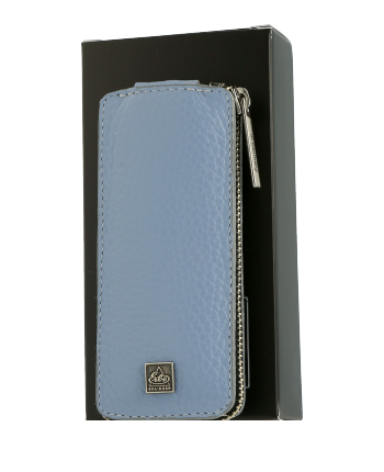 Erbe Solingen Maniküre-Etui mit Reissverschluss in Hellblau (3-teilig)