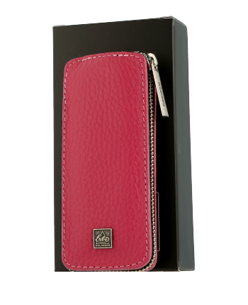 Erbe Solingen Maniküre-Etui mit Reissverschluss in Pink (3-teilig)