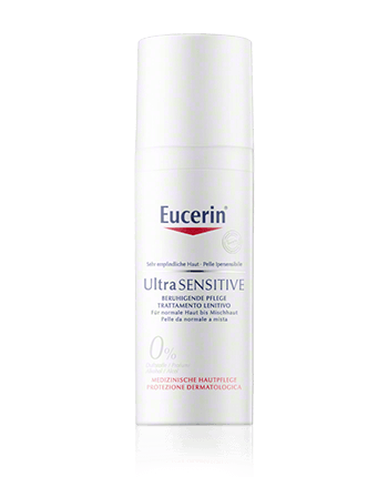 Eucerin Ultra Sensitive Beruhigende Pflege für normale Haut bis Mischhaut (50 ml)