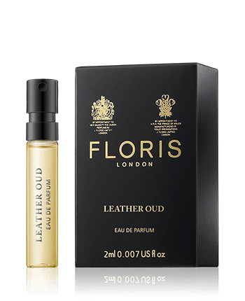 Floris Leather Oud Eau de Parfum Probe (2 ml)