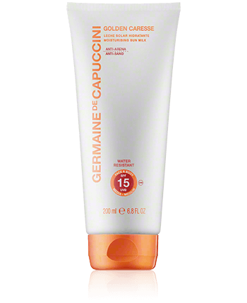 Germaine de Capuccini Golden Caresse Moisturising Sun Milk SPF 15: Produktbild