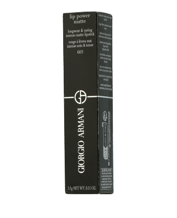 Giorgio Armani Lip Power Matte 603 Dramatic (3,1 g)