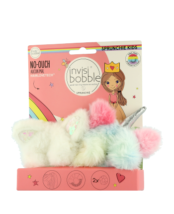 Invisibobble Kids Haargummi-Ring für Kinder Bunnycorn (2 Stück)