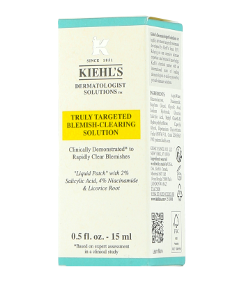Kiehl's Face Care Truly Targeted Blemish-Clearing Solution (15 ml)