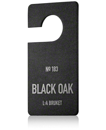 L:A BRUKET Home Fragrance 183 Fragrance Tag Black Oak