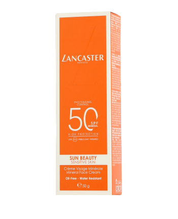Lancaster Sun Beauty Sensitive Skin Mineral Face Cream SPF 50 (50 g)
