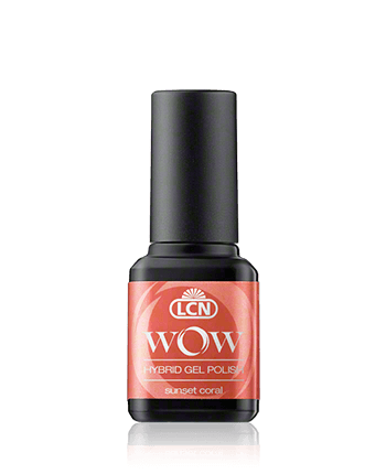 LCN WOW Hybrid Gel Polish Sunset Coral (8 ml)