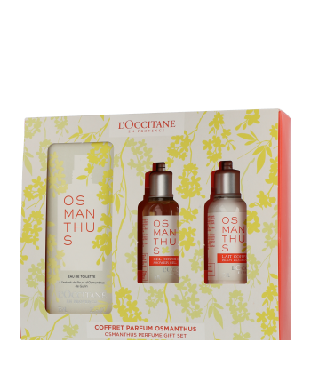 L'Occitane Osmanthus 75 ml EdT Set mit 2x Pflege