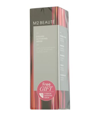 M2 Beauté M2 Lashes Set mit Eyelash- & Eyebrow Renewing Serum