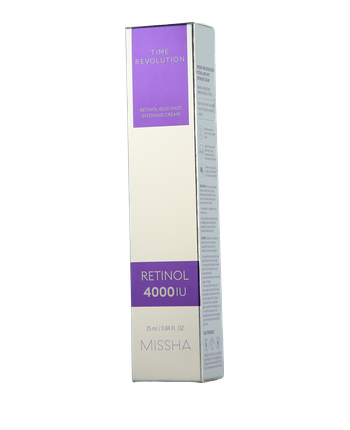 Missha Time Revolution Retinol 4000 Shot Intensive Cream: Produktbild
