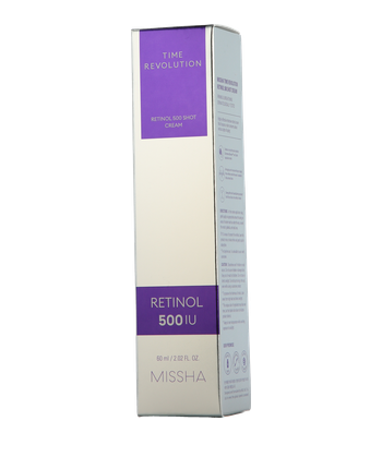 Missha Time Revolution Retinol 500 Shot Cream: Produktbild