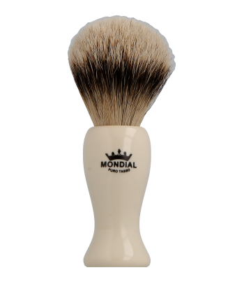 Mondial 1908 Shaving Brush Silbertip