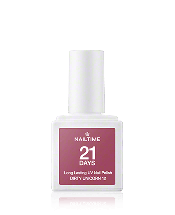 Nailtime 21 Days Long Lasting UV Nail Polish 12 Dirty Unicorn (8 ml)