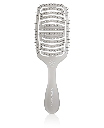 Olivia Garden Essential Care Flex Medium Hair Bristles Ice Grey