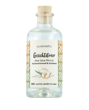 puremetics Gesichtspflege Gesichtstoner Aloe Vera Pfirsich (100 ml)