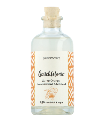 puremetics Gesichtspflege Gesichtstonic Gurke Orange (100 ml)