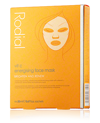 Rodial Vit C Energising Face Mask (4 x 20 g)
