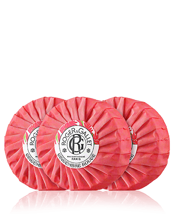 Roger & Gallet Gingembre Rouge Wellbeing Soap (3 x 100 g)