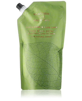 Scottish Fine Soaps Naturals Coriander & Lime Leaf Hand Wash Refill (600 ml)