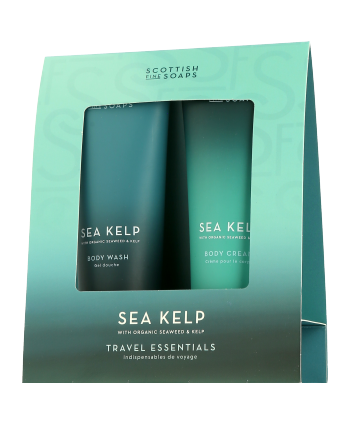 Scottish Fine Soaps Sea Kelp Travel Essentials Set mit Body Wash