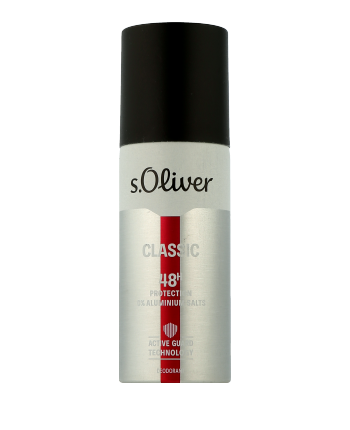 s.Oliver Men Classic 48H Protection Deodorant Spray (150 ml)