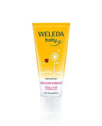 Weleda Baby Calendula Gesichtscreme Parfümfrei (50 ml)
