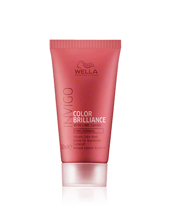 Wella Professionals Invigo Color Brilliance Vibrant Color Mask for Fine to Normal Hair (30 ml)