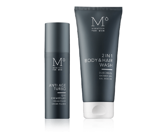 Charlotte Meentzen for Men Set mit Body & Hair Wash & Q10 Cremefluid