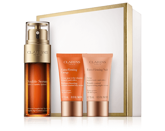 Clarins Double Serum Set mit Day & Night Cream