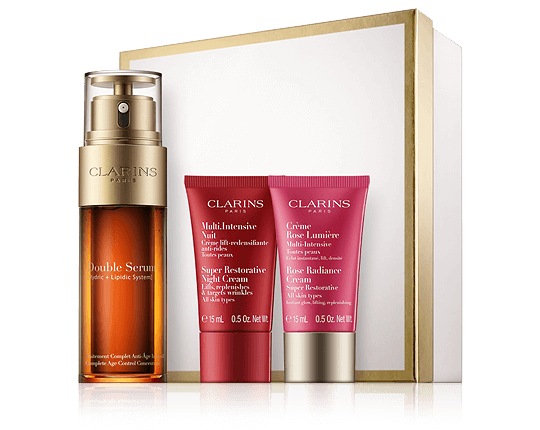 Clarins Double Serum Set mit Day & Night Cream