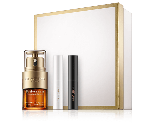 Clarins Double Serum Set mit Serum Eye & Mascara